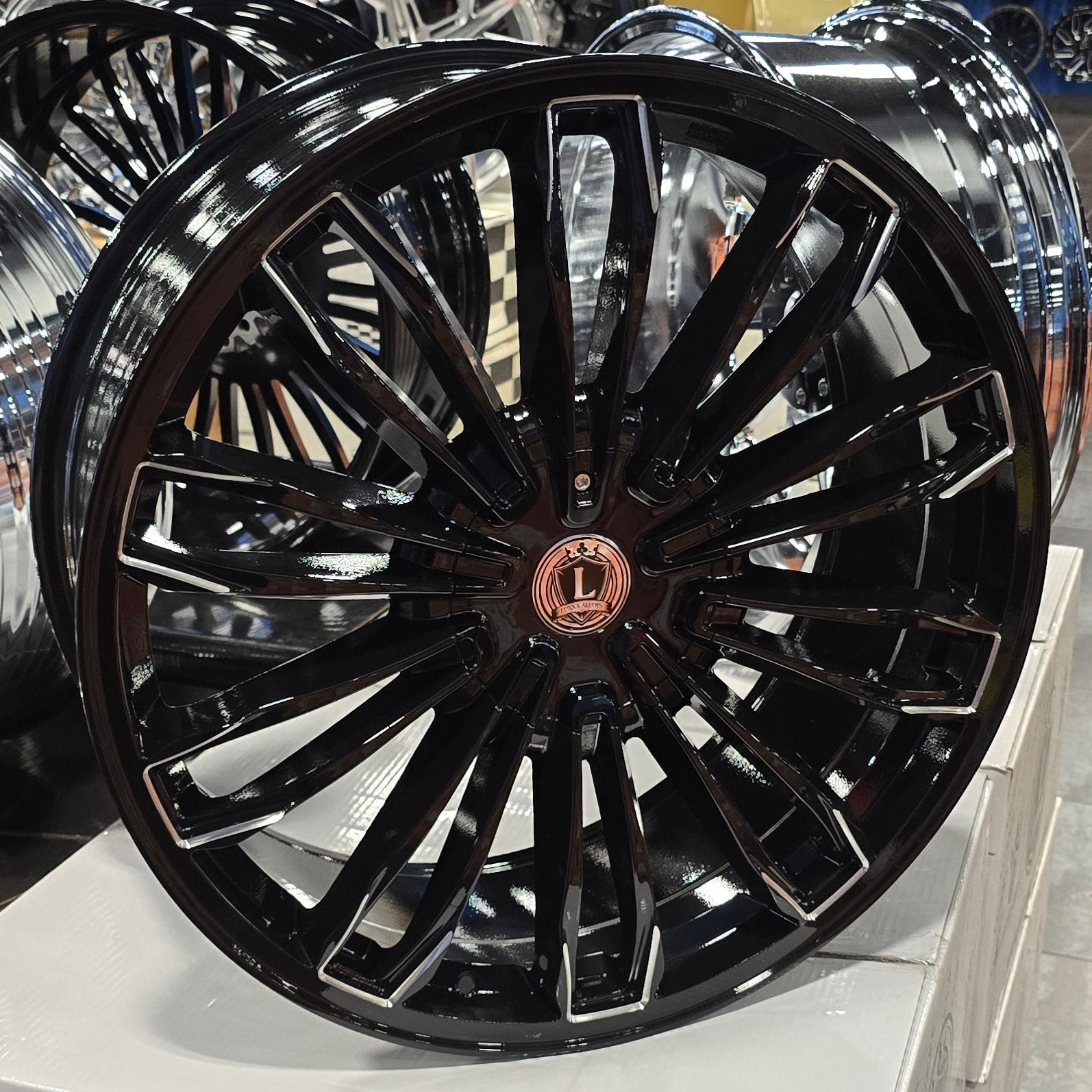 A single green leaf against a white background.